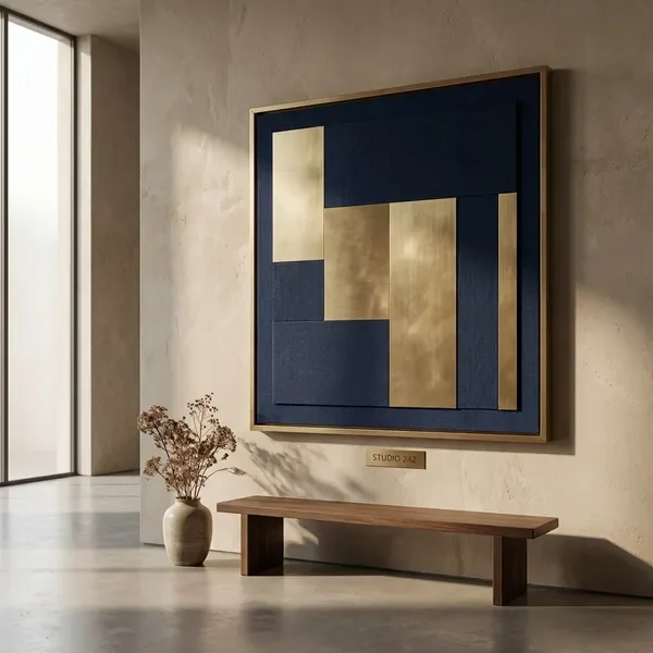 Curated art installation example from Studio 242